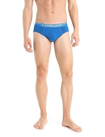 Sous Vêtement Icebreaker Merino Anatomica Briefs Homme Bleu | FR 1296ZUTG